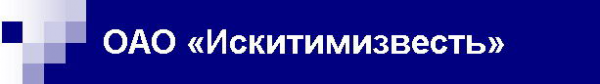 Логотип компании Искитимизвесть